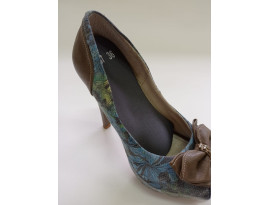 Palmilha ortopédica p/ salto alto com correção pé supinado Palmilha ortopédica p/ salto alto com correção pé supinado